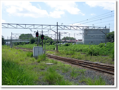 花巻駅付近の信号機